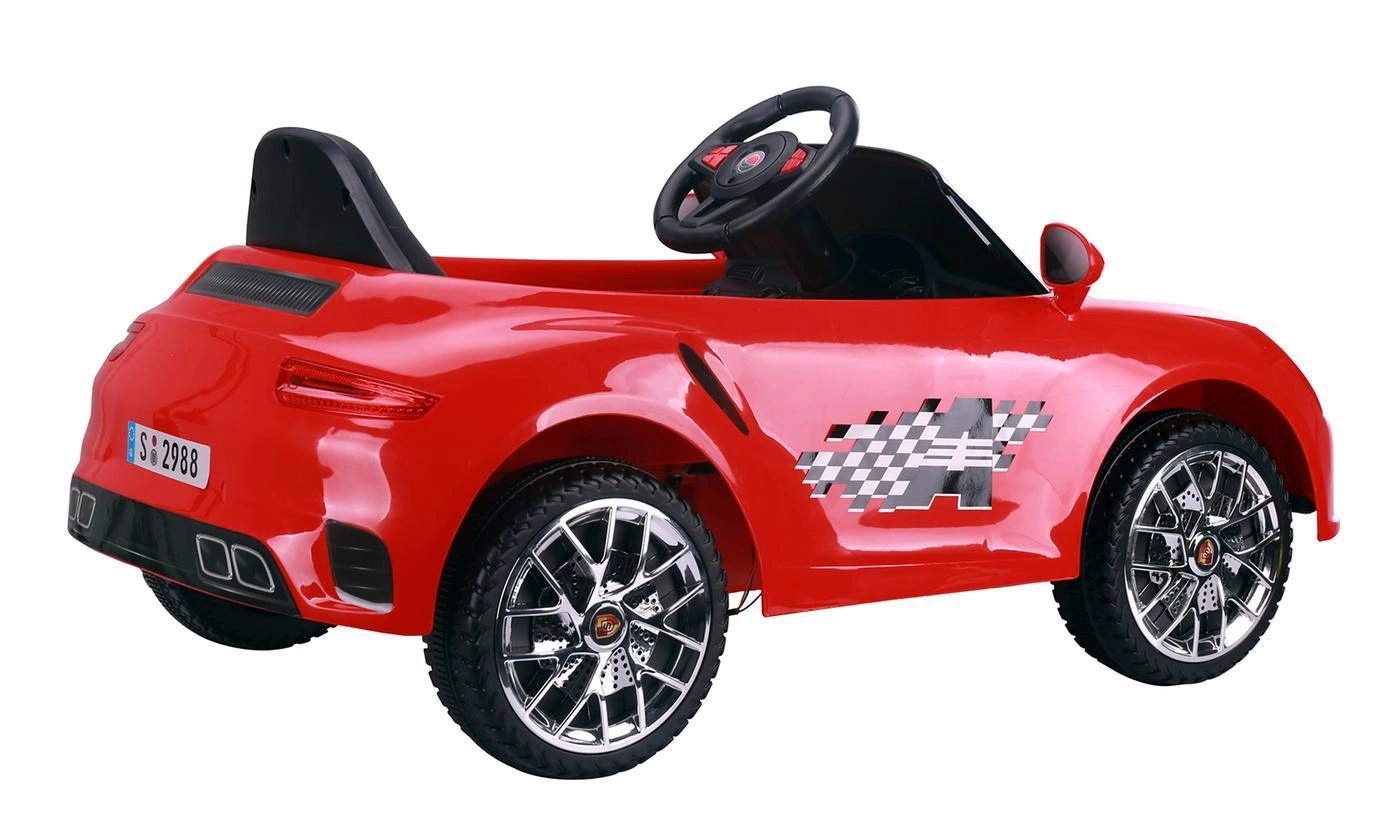 Porsche Dream Ride On: 12V Kid Car with Parental Control & Awesome Suspension! Level Up Fun!